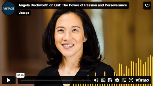 Angela Duckworth VISTAGE