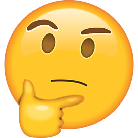 🤔 - thinking face emoji - What does the thinking face emoji mean?